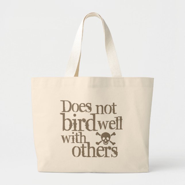 Grand Tote Bag Ne S'Oiit Pas Bien Avec Les Autres (Devant)