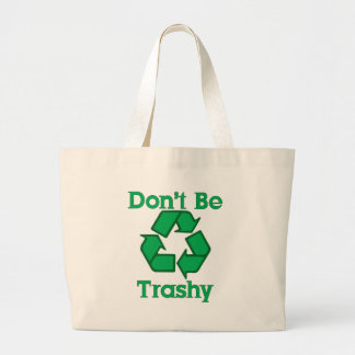 Grand Tote Bag Ne soyez pas sans valeur réutilisent la toile