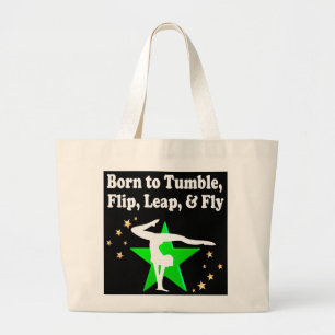 GRAND TOTE BAG NÉE À LA CONCEPTION DE LA GYMNASTIQUE TUMBLE