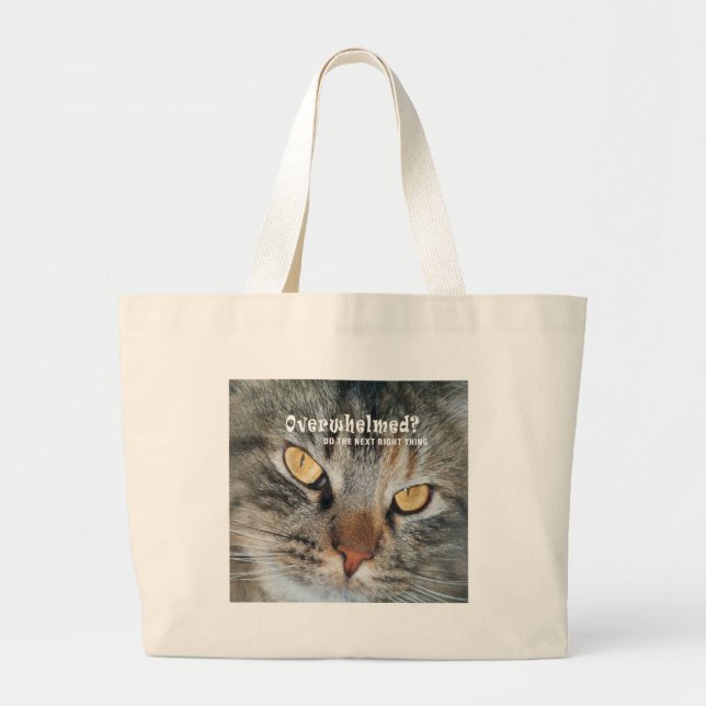 Grand Tote Bag Nellie accablé (Devant)