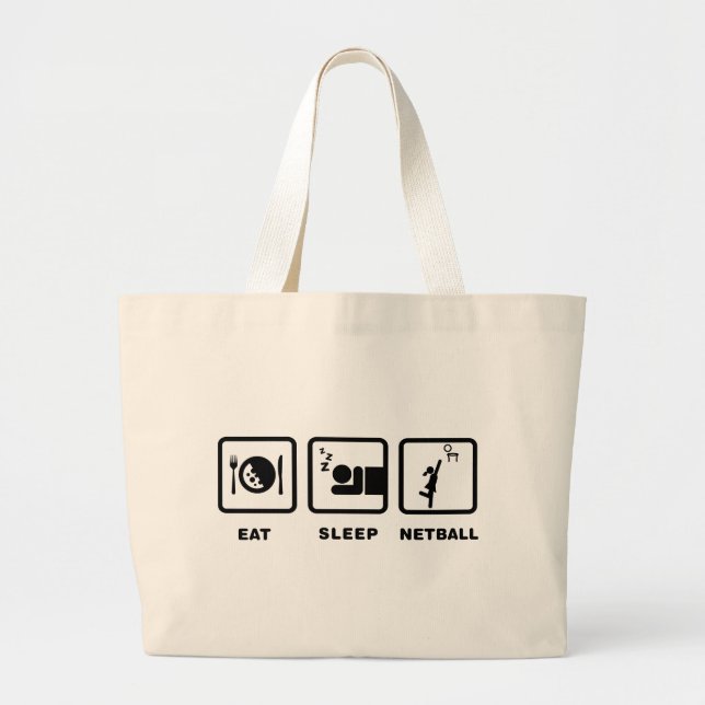 Grand Tote Bag Net-ball (Devant)