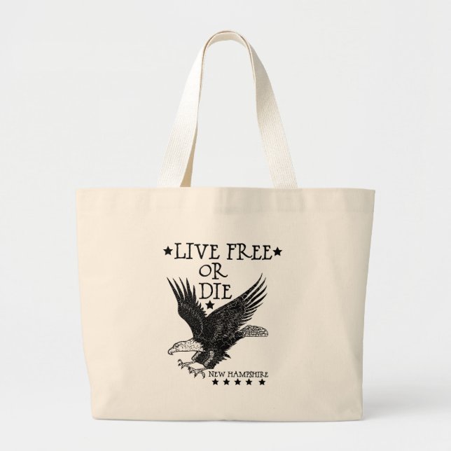 Grand Tote Bag New Hampshire (Devant)