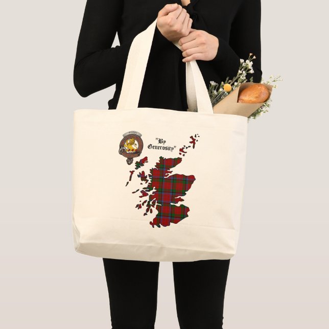 Grand Tote Bag Nicolson Clan Badge Jumbo Fourre-tout (Devant (produit))