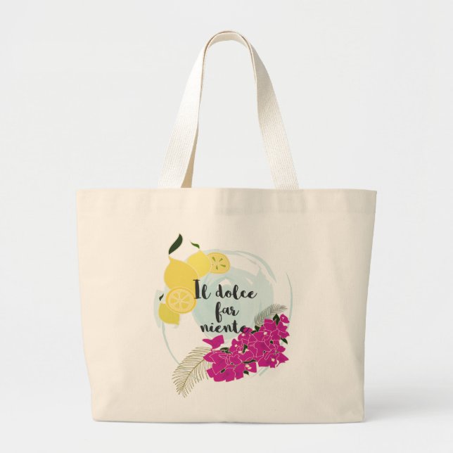 Grand Tote Bag Niente lointain de dolce de l'IL (Devant)