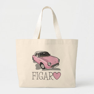 Grand Tote Bag Nissan Figaro rose