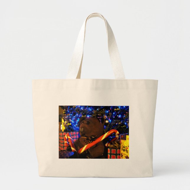 Grand Tote Bag Noël I de Teddys (Devant)