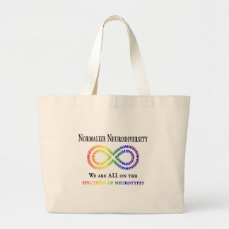 Grand Tote Bag Normaliser la Neurodiversité