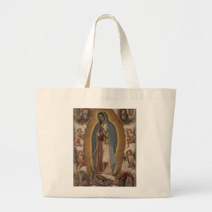 GRAND TOTE BAG NOTRE DAME DE GUADALUPE PRIE POUR NOUS