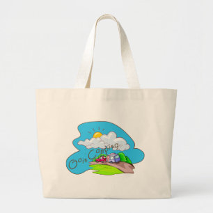 Grand Tote Bag Nous allons faire du camping