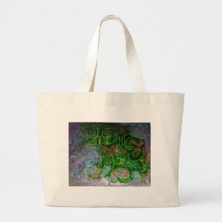 Grand Tote Bag "Nous sommes tous fous ici "