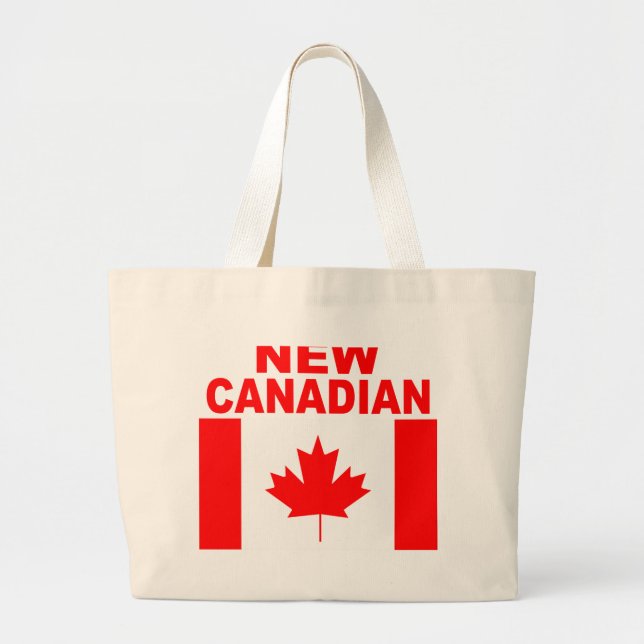 GRAND TOTE BAG NOUVEAU CANADIEN (Devant)