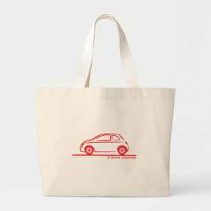 Grand Tote Bag Nouveau Fiat 500 Cinquecento