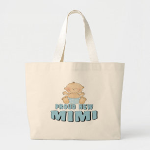 Grand Tote Bag Nouveau fier Mimi T-Shirt