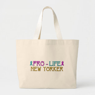Grand Tote Bag Nouveau-Yorker Pro-Life
