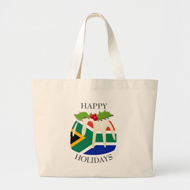 Grand Tote Bag Nouveauté | Pudding Festif avec | DRAG D'AFRIQUE D (Devant)