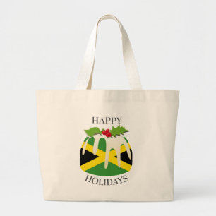 Grand Tote Bag Nouveauté Pudding Festif avec DRAG JAMAÏCAIN