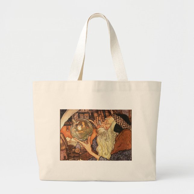 Grand Tote Bag Nouvel An Antique Père (Devant)