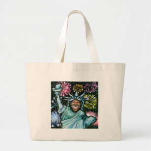 Grand Tote Bag Nouvel An Obama