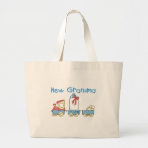 Grand Tote Bag Nouvelle grand-mère de tee-shirts et cadeaux de tr
