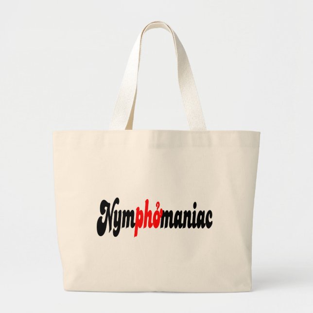 Grand Tote Bag Nymphomane (Devant)