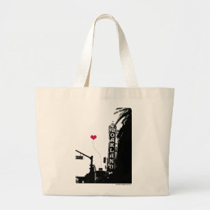 Grand Tote Bag Oakland Fox Theatre avec Red Heart