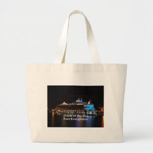 Grand Tote Bag Oasis des Caraïbes royale des mers