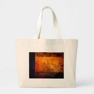 Grand Tote Bag Oeuvre Abstraite classique