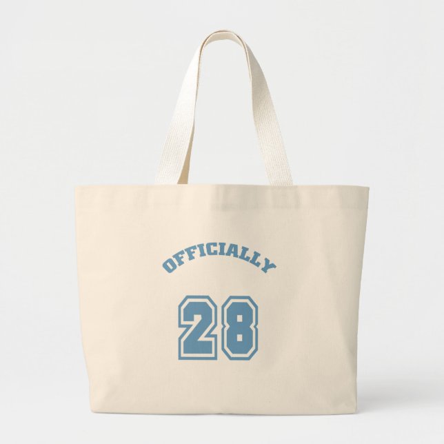 Grand Tote Bag Officiellement 28 (Devant)