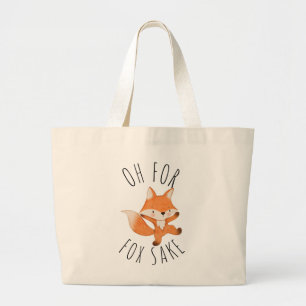 Grand Tote Bag Oh pour Fox Sake
