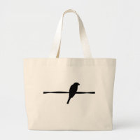 Oiseau sur la photographie de silhouette de fil