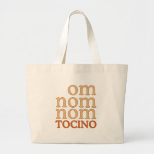 Grand Tote Bag OM NOM NOM Mmm... TOCINO
