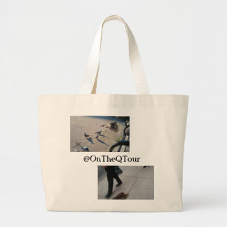 Grand Tote Bag OnTheQTour réutilisable polyvalent Fourre-tout