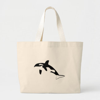 Grand Tote Bag orca wal dolphin delphin schwertwal whale