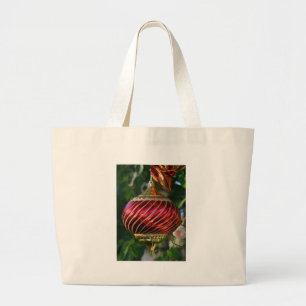 Grand Tote Bag Ornement de Noël