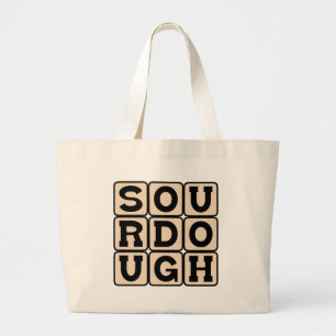 Grand Tote Bag Pain au levain de San Francisco