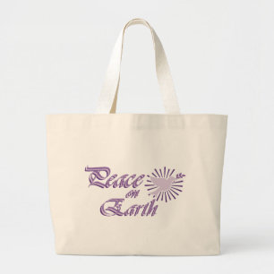 Grand Tote Bag Paix sur terre