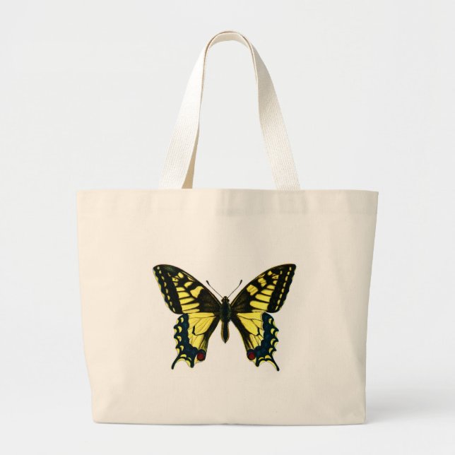 Grand Tote Bag Papilio machaon (Devant)