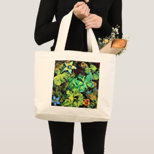 Grand Tote Bag Papillon et Fleur Rodilius Jumbo Fourre-tout