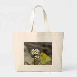 Grand Tote Bag Papillon jaune