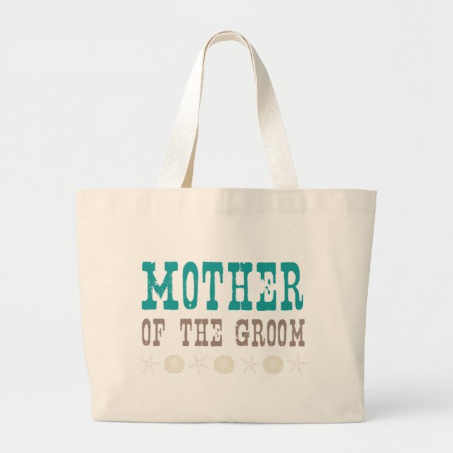 Grand Tote Bag Par la mère de mer du marié (Devant)