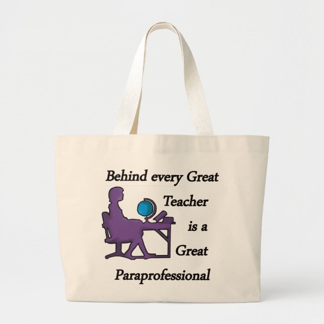 Grand Tote Bag Paraprofessionnel (Devant)