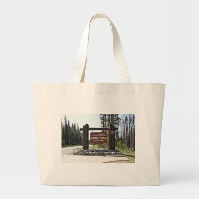Grand Tote Bag Parc national grand de Teton, parc national des (Devant)
