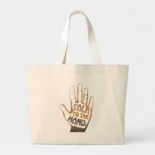 Grand Tote Bag Parler À La Main