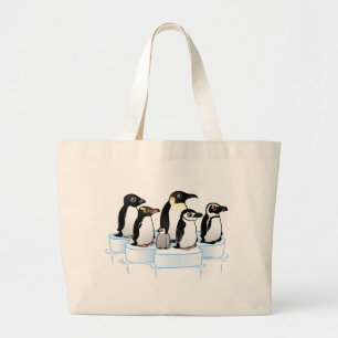 Grand Tote Bag Partie de pingouin