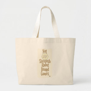Grand Tote Bag Pas Sheepish Sur Boardgames Fun Slogan
