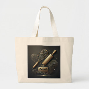 Grand Tote Bag Pâtisserie & boulangerie