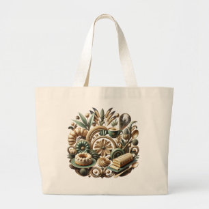 Grand Tote Bag Pâtisserie et cuisson