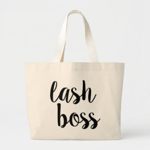 Grand Tote Bag Patron Fourre-tout de mèche
