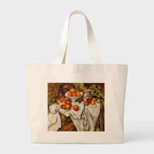 Grand Tote Bag Paul Cezanne Pommes Oranges Impressionnisme