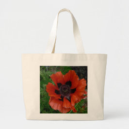 Grand Tote Bag Pavot d'Orient      